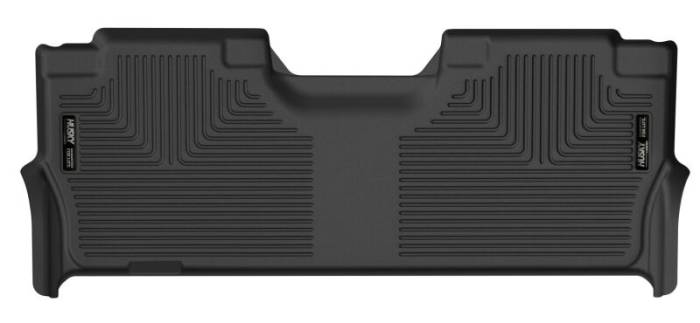 Husky Liners - Husky Liners 21-23 Ford F-150 CC SC / 2017 F-250 SD CC X-Act Contour Rear Floor Liners - Black 53381