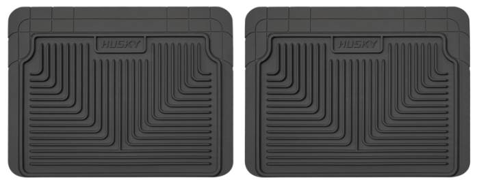 Husky Liners - Husky Liners 12-13 Dodge Ram/88-09 Toyota 4Runner Heavy Duty Black 2nd Row Floor Mats 52021