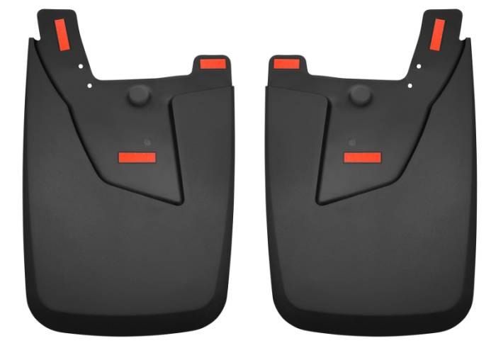 Husky Liners - Husky Liners 19-22 Dodge RAM 2500/3500 w/ OEM Fender Flares Custom-Molded Rear Mud Guards 59051