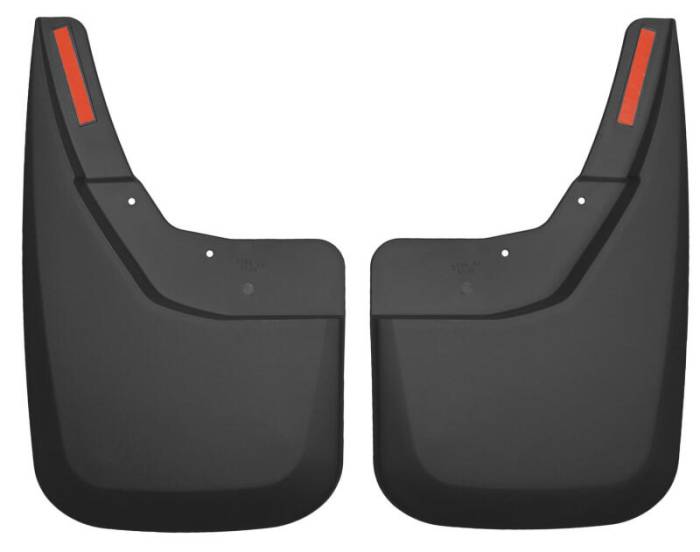 Husky Liners - Husky Liners 14 Chevrolet Silverado 1500 Black Custom Mud Guards 57881