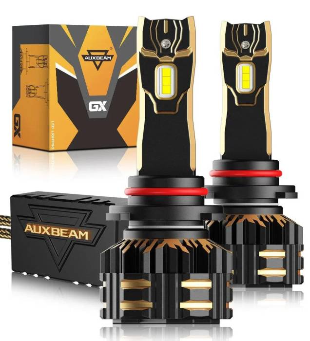 Auxbeam - Auxbeam GX Series 9005/HB3/H10 LED Headlight Bulbs (Pair) GD001935 - 120W 6500K