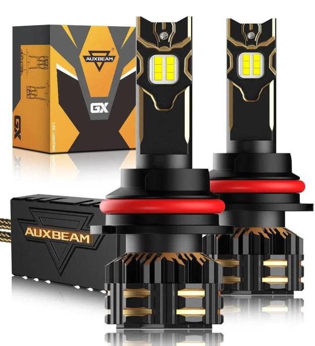 Auxbeam - Auxbeam GX Series 9007/HB5 LED Headlight Bulbs (Pair) GD001941 - 120W 6500K
