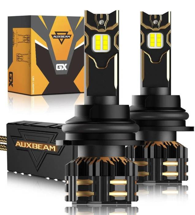 Auxbeam - Auxbeam GX Series 9004/HB1 LED Headlight Bulbs (Pair) GD001959 - 120W 6500K