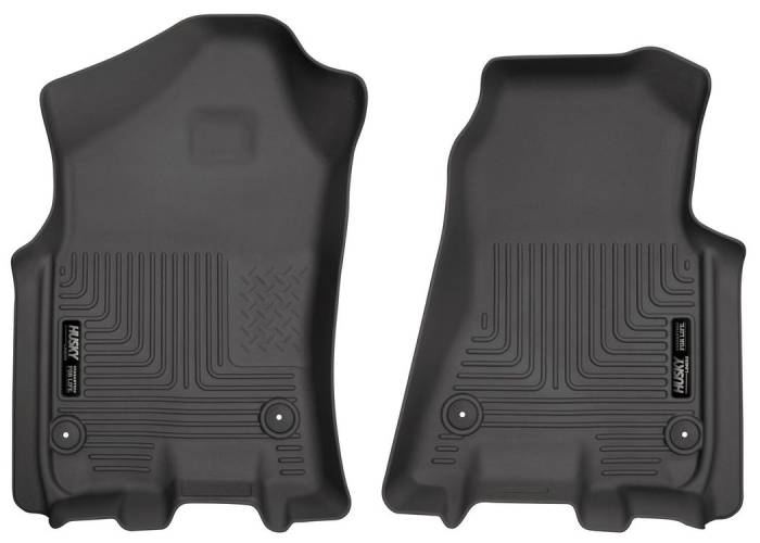Husky Liners - Husky Liners 2019 Ram 1500 Crew Cab WeatherBeater Black Front Row Floor Liners 13741
