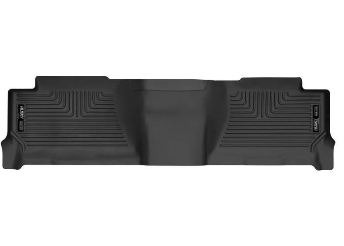Husky Liners - Husky Liners 2004-2006 Chevrolet Silverado 1500 Crew Cab Pickup WeatherBeater Rear Floor Mat (Black) 14501