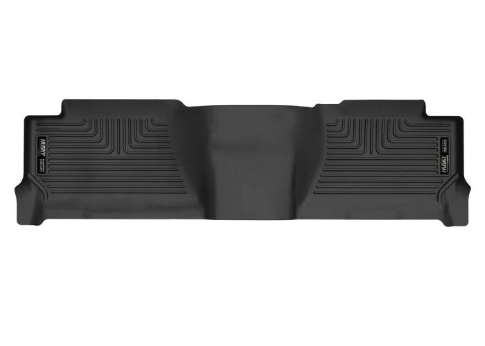 Husky Liners - Husky Liners 2004-2006 Chevrolet Silverado 1500 Crew Cab Pickup X-act Contour Rear Floor Mat (Black) 55831