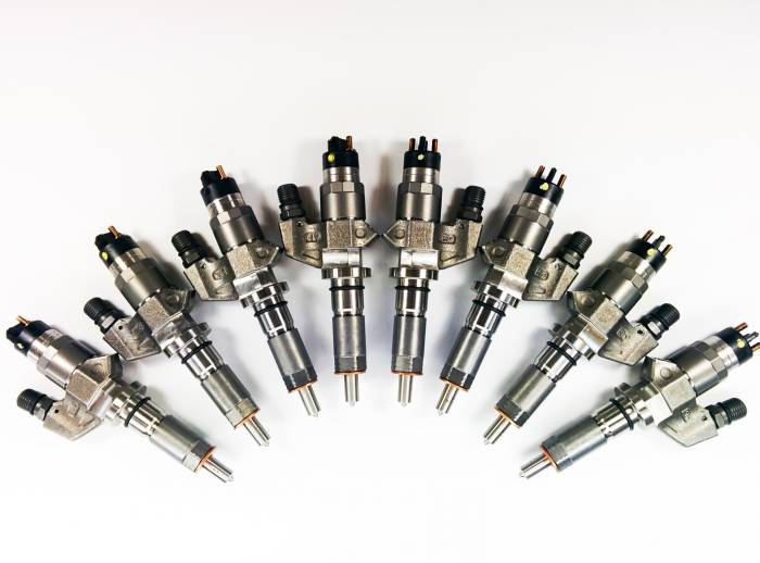 Dynomite Diesel - Dynomite Diesel New Injector Set Economy — GM Duramax LB7 6.6L 2001-2004 (DDPNLB7-ECO)