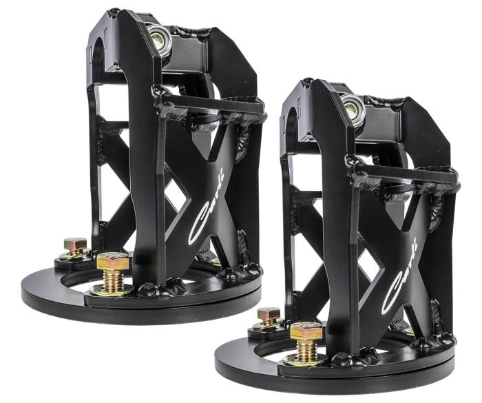Carli Suspension - 1994-2012 Ram 2500/3500 Fabricated Slide-Over Shock Tower - 6.25in Tall (Extended Travel Application)