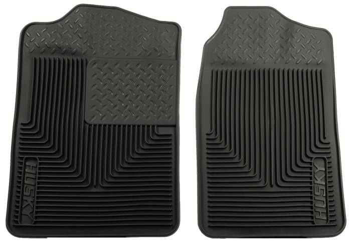 Husky Liners - Husky Liners Heavy Duty Floor Mats Front Floor Mats For 1988-2000 C1500 Suburban, C2500 Suburban, C3500, K1500, K2500, K3500, R2500, R3500, Blazer, Yukon, Tahoe, Escalade 51011