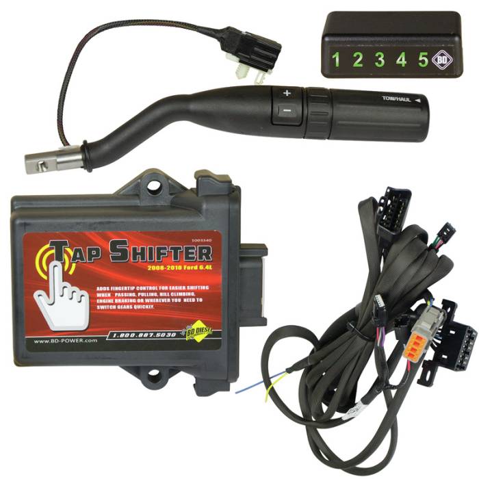 BD Diesel - TapShifter Ford 2008-2010 6.4L F250/F350 Power Stroke Button Gear Selection BD Diesel