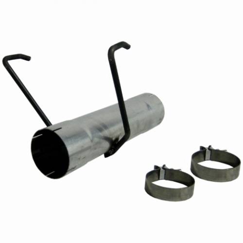 MBRP Exhaust - MBRP 2007-2008 Cummins 17" Aluminized Muffler Delete Pipe MDAL017