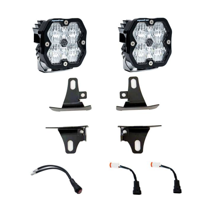 Baja Designs - Baja Designs Squadron 2.0 Sport Fog Pocket Light Kit Ford 2015-20 F-150 2017-22 F-250/350 Super Duty