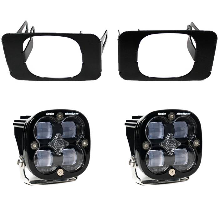 Baja Designs - Baja Designs Super Duty Fog Lights SAE Fog Pocket Kit 17-18 Super Duty 15-18 F-150