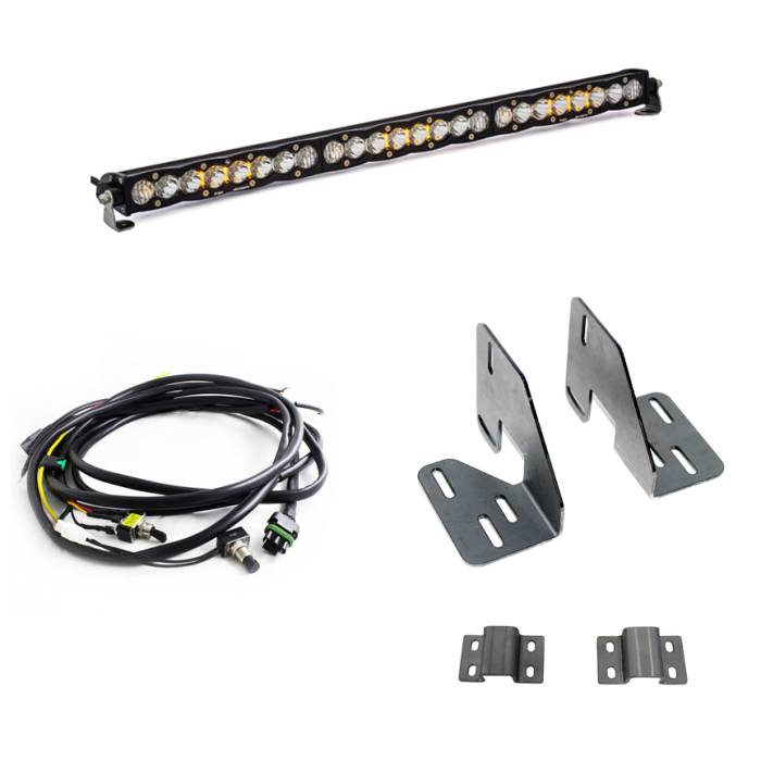 Baja Designs - Baja Designs GMC 2500/3500 HD 30 Inch S8 Light Bar Kit 18-19