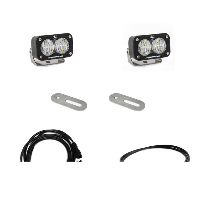 Baja Designs - Baja Designs Ford Super Duty 17-On LED Light Kit Reverse Kit w/Upfitter