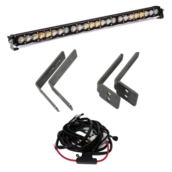 Baja Designs - Baja Designs Ford Super Duty (11-16) S8 30 inch Grille Mount Kit