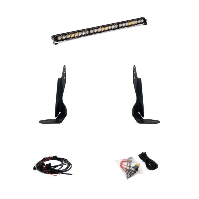 Baja Designs - Baja Designs GMC 2500/3500 (20-On) S8 Behind Grill Kit