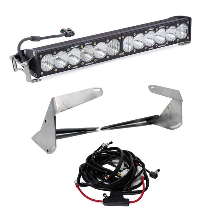 Baja Designs - Baja Designs Dodge Ram LED Light Kit For Ram 2500/3500 19-On 20 Inch Bumper Kits OnX6