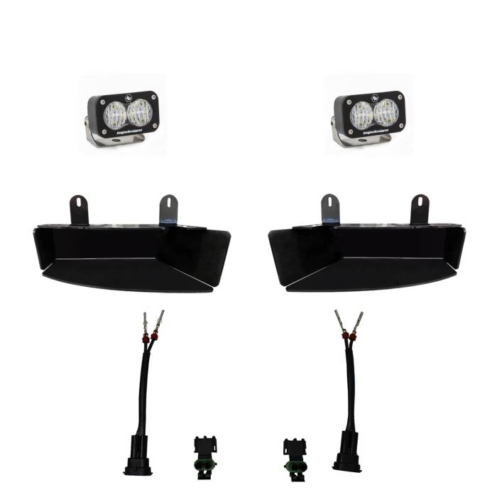 Baja Designs - Baja Designs Dodge Ram Light Kit For Ram 2500/3500 19-On FPK S2 Sport W/C White