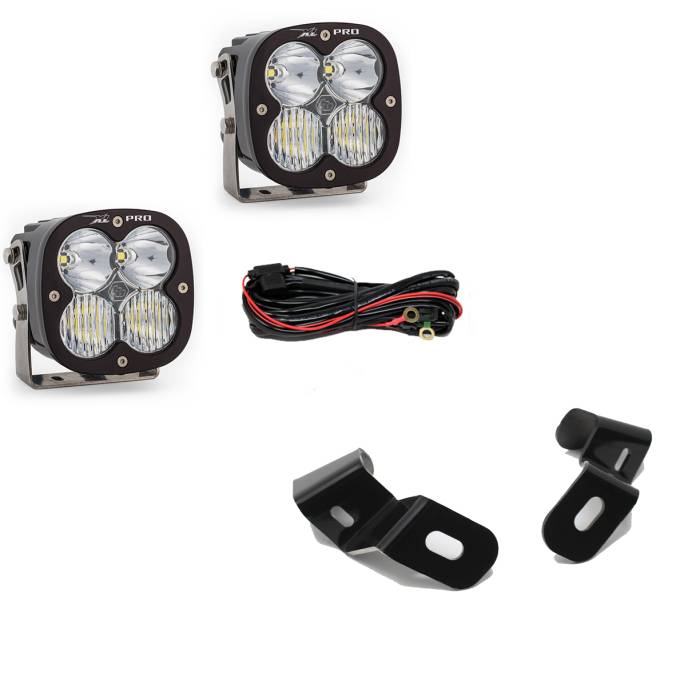 Baja Designs - Baja Designs Dodge Ram LED Light Pods For Ram 2500/3500 19-On A-Pillar Kits XL Pro Driving Combo