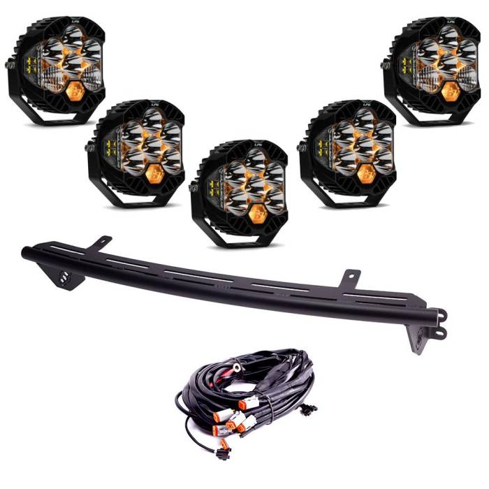 Baja Designs - Baja Designs Ford Super Duty 23-On LP6 Bull Bar Light Kits Kit w/ Upfitter