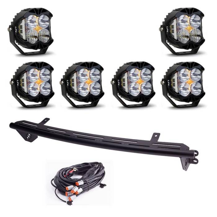 Baja Designs - Baja Designs Ford Super Duty 23-On LP4 Bull Bar Light Kits Kit w/ Upfitter
