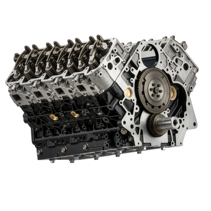 D&J Precision Machine - D&J Essential Reman Long Block 6.6L LML Duramax 2011-2016