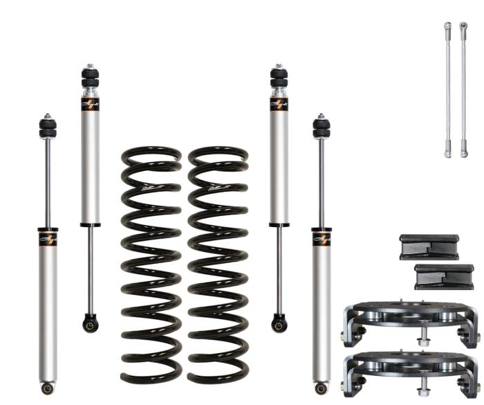 Carli Suspension - 2014-2025 Ram 2500 4x4 Diesel Air Ride 2.5in Lift Leveling Commuter System
