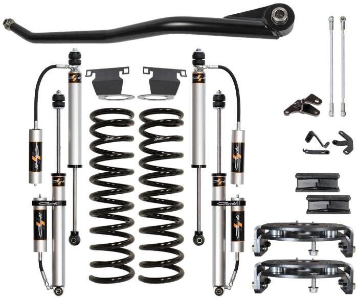 Carli Suspension - 2014-2025 Ram 2500 4x4 Diesel Air Ride 2.5in Lift Leveling Backcountry System