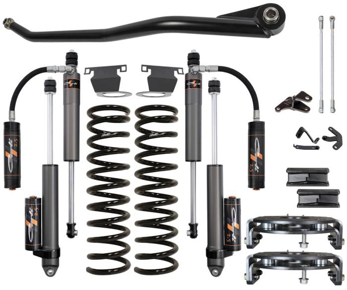 Carli Suspension - 2014-2025 Ram 2500 4x4 Diesel Air Ride 2.5in Lift Leveling Pathfinder System