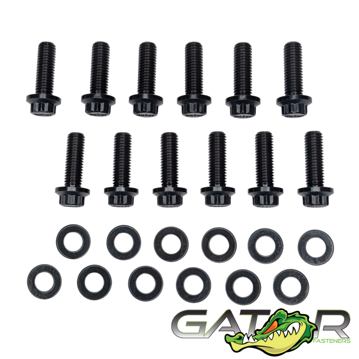 Gator Fasteners - Gator Fasteners Heavy Duty Up-Pipe Bolt Kit, Chevy/GMC (2001-16) 6.6L Duramax Diesel