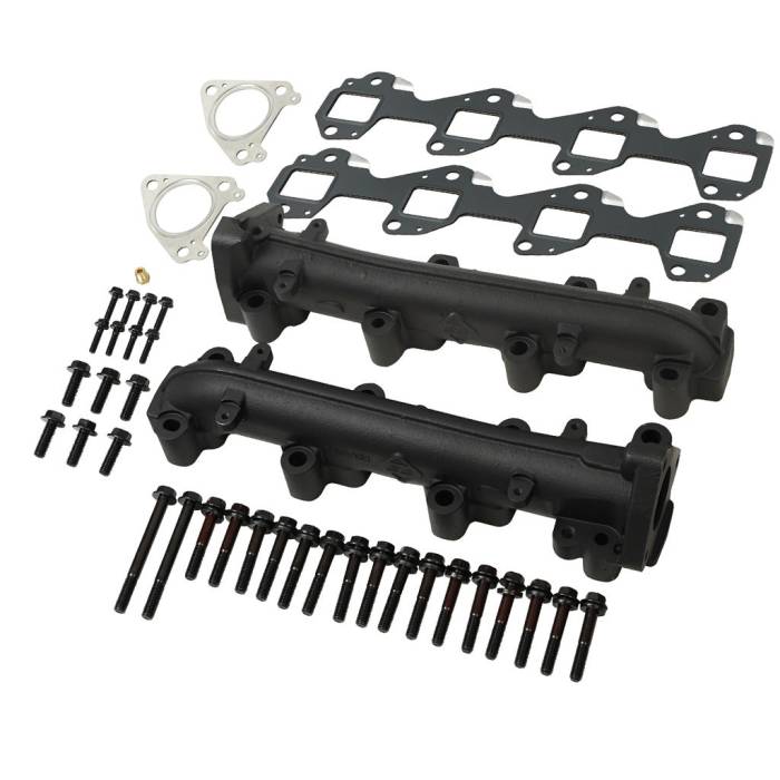BD Diesel - Exhaust Manifold Kit Chevy Silverado/GMC Sierra 2500HD/3500HD 6.6L Duramax 2001-2016 BD Diesel 1041459