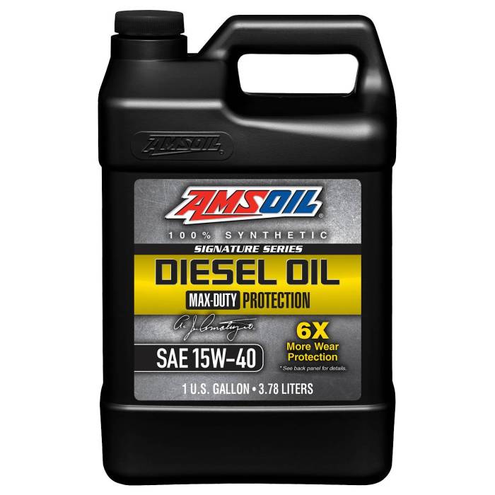 Amsoil - AMSOIL Diesel Oil Change Kit, 2003-2010 Ford 6.0L / 6.4L Power Stroke (EA Filter EA15K88)