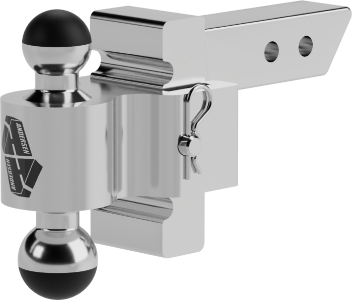 Andersen Hitches - Andersen Hitches Greaseless Rapid Hitch — 2" / 4" / 2"x2-5/16" (3461)