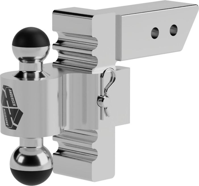 Andersen Hitches - Andersen Hitches Greaseless Rapid Hitch — 2-1/2" / 6" / 1-7/8"x2" (3405.25U)