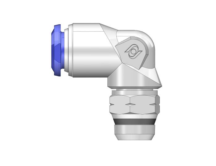 LOGiQ - LOGiQ 3/8" PTC x 1/4" NPT Elbow Fitting 88-90009