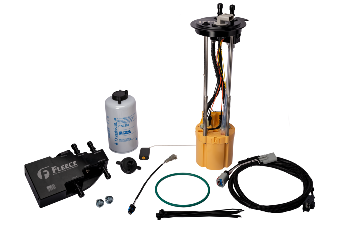 Fleece Performance - PowerFlo Lift Pump and Fuel System Upgrade kit for 2011-2016 Ford Power Stroke (Long Bed) Fleece Performance