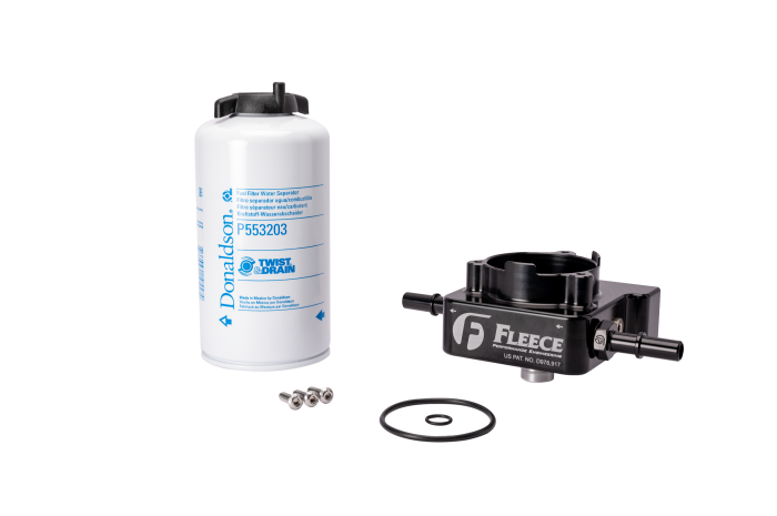 Fleece Performance - L5P Fuel Filter Upgrade Kit (17-19 Short & Long Bed / 20-24 Long Bed) Fleece Performance