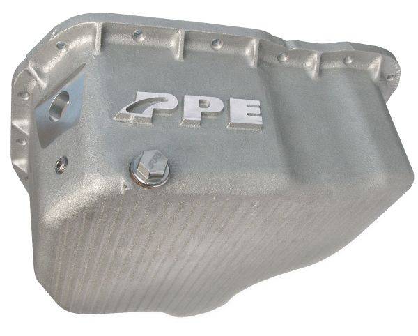 Pacific Performance Engineering - PPE Deep Cast Aluminum Engine Oil Pan, Raw, for 2001-2010 GM 6.6L Duramax (17-Hole) 114052000