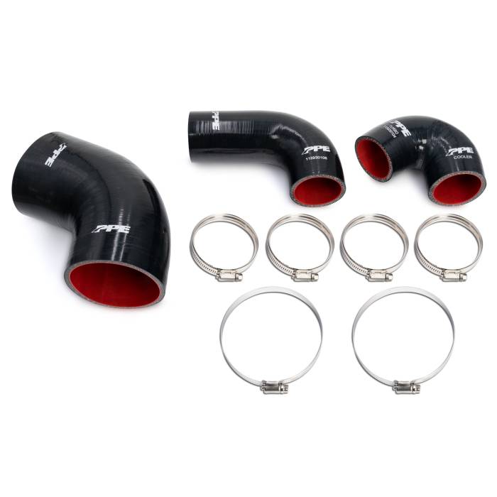 Pacific Performance Engineering - PPE Silicone Intake and Intercooler Hose Kit for 2019-2022 GM 1500 3.0L Duramax 115930100