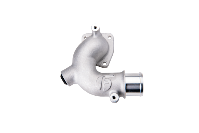 Fleece Performance - Replacement Thermostat Housing with Auxiliary Port (5.9L and 6.7L Cummins) Fleece Performance