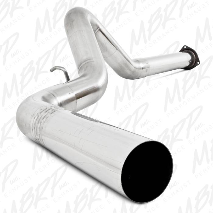 MBRP Exhaust - MBRP 2007-2010 Duramax LMM DPF Back Exhaust Without Tip