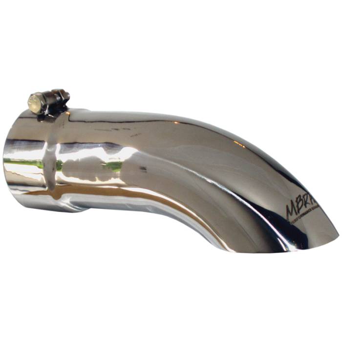 MBRP Exhaust - MBRP (3.5" Inlet, 3.5" Outlet, 12" Length) Turn Down Stainless Exhaust Tip T5080