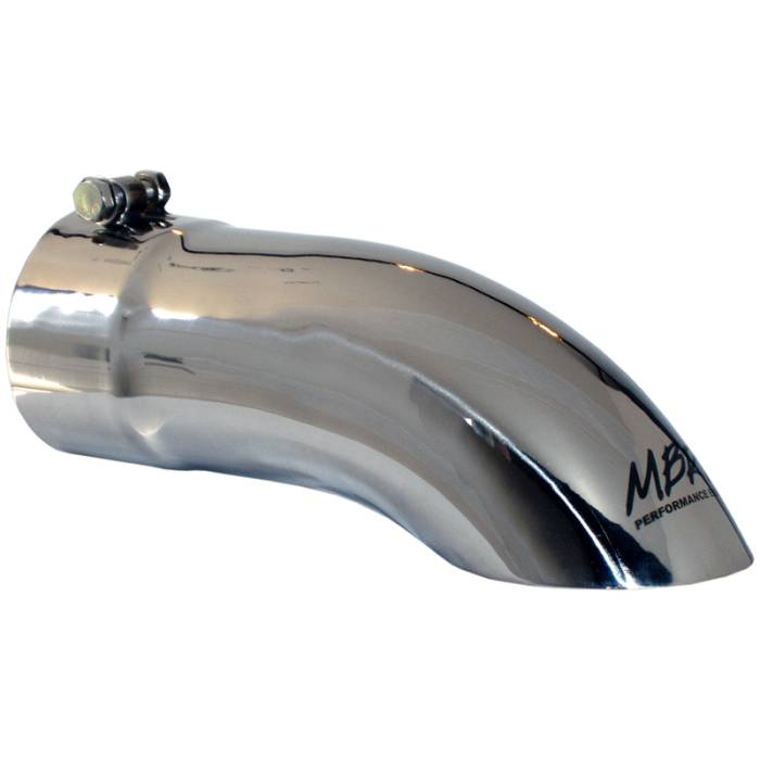 MBRP Exhaust - MBRP (4" Inlet, 4" Outlet, 12" Length) Turn Down Stainless Exhaust Tip T5081