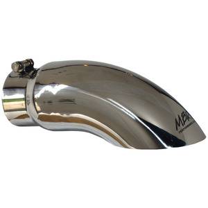 MBRP Exhaust - MBRP (4" Inlet, 5" Outlet, 14" Length) Turn Down Stainless Exhaust Tip T5086
