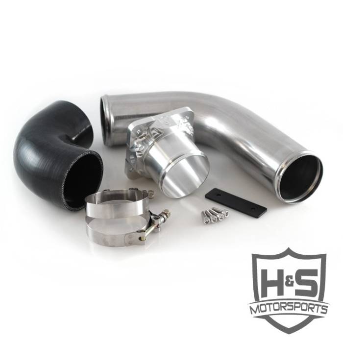 H&S Performance - H&S Motorsports 2011-2014 Powerstroke 6.7L Intercooler Pipe Upgrade Kit | 122001