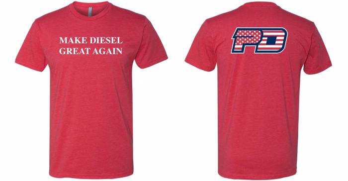 Powertech Diesel - Make Diesel Great Again !  RED T SHIRT