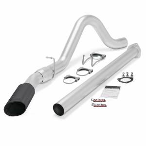 Exhaust - Exhaust Systems - Banks Power - Banks Power Monster Exhaust System Single Exit Black Tip 15-16 F250/F350/450 CCSB-CCLB Banks Power 49792-B