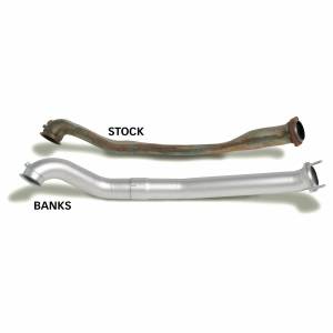 Banks Power - Banks Power Monster Exhaust System Single Exit Black Tip 94-97 Ford 7.3L CCLB Banks Power 46299-B - Image 3