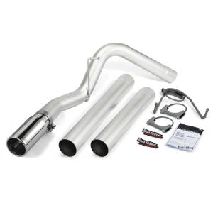 Banks Power Monster Exhaust System Single Exit Chrome Tip 14-18 Ram 6.7L CCLB MCSB Banks Power 49776